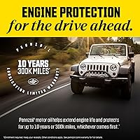 Vista 4 de Pennzoil Aceite de motor 10W-40, 1 cuarto de galón (paquete de 6)