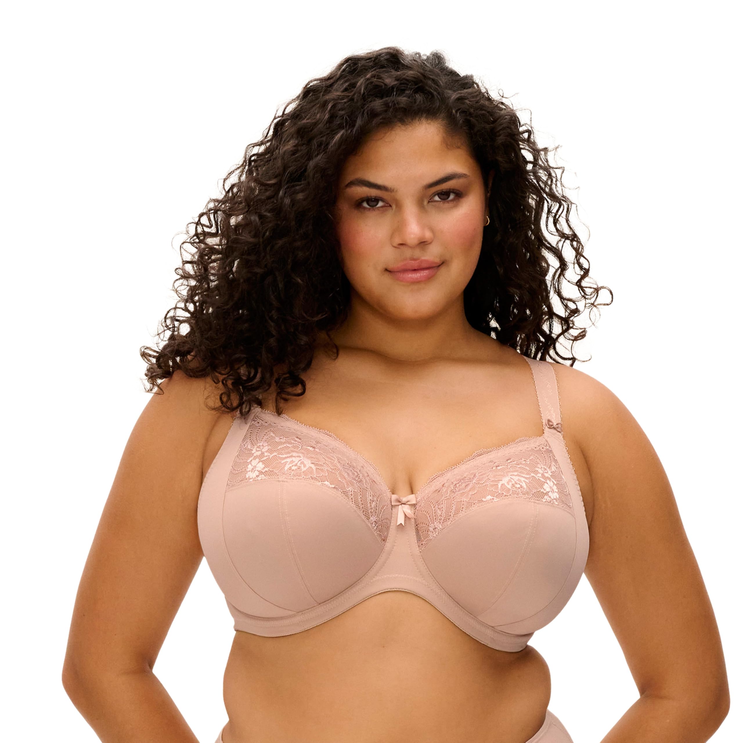 Elomi Morgan Plain Underwired Full Cup Bra (40FF, Sahara)