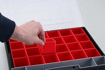 Allit 457203 Assortment Box with 25 Inserts Multi-Colour