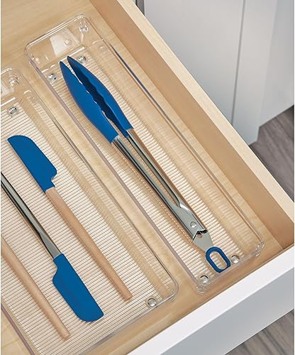 Miniatura 10 de INTERDESIGN 52530 Linus Organizador 32 x 128 pulgadas transparente