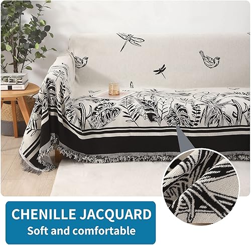 Miniatura 3 de Fundas de felpilla para sofá modular de 2 cojines, fundas de sofá modular de jacquard para sala de estar, fundas de sofá para perros y mascotas