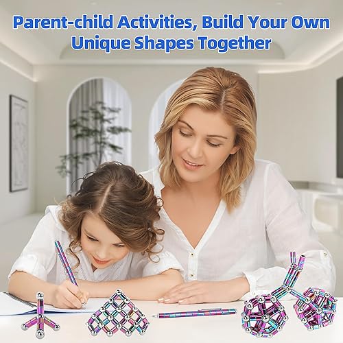 Miniatura 3 de Bolígrafos Fidget Magnéticos Juguetes Magnéticos Bolígrafos Graciosos Regalos para Adolescentes Niños y Niñas Regalos para Niños