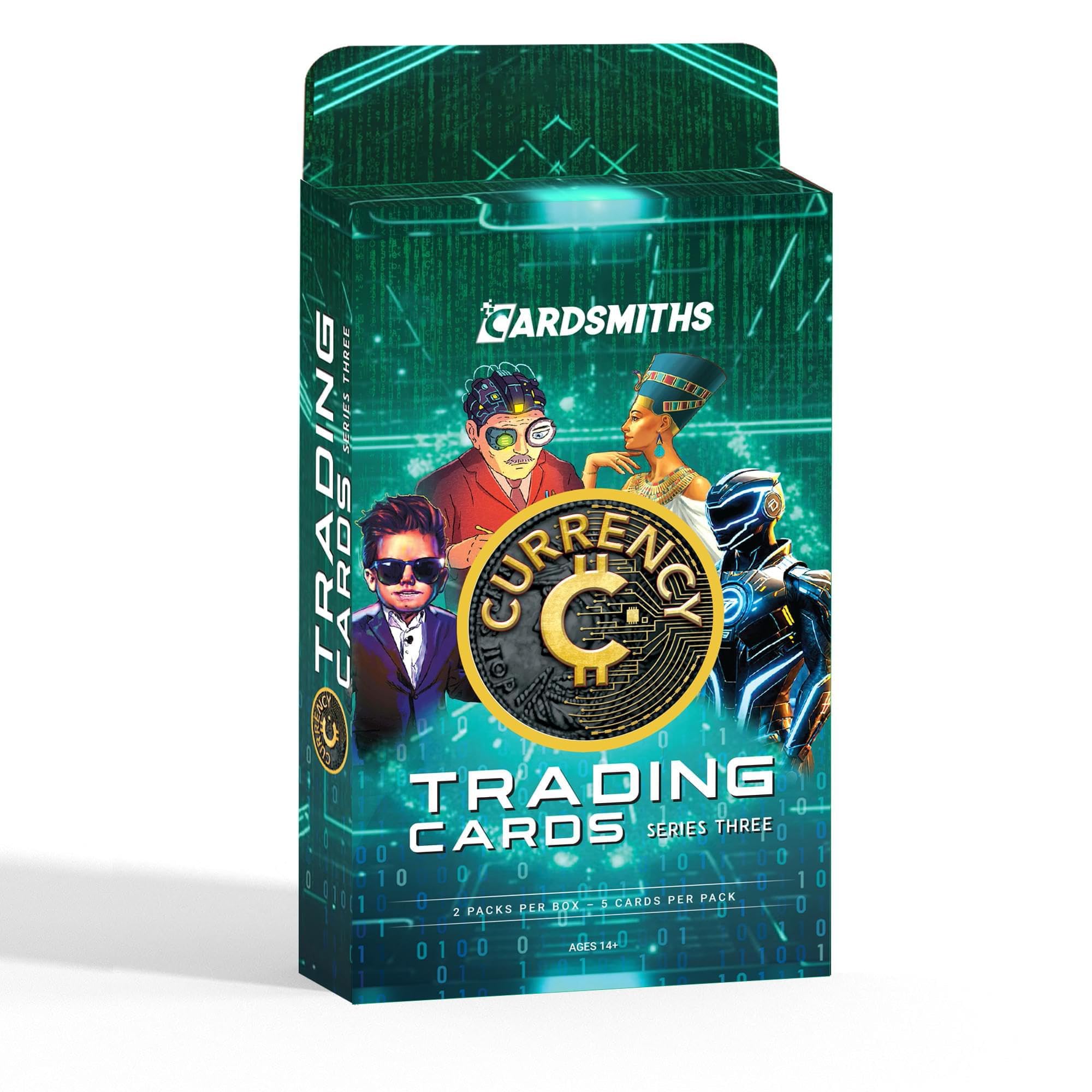 Amazon.com: Currency Series 3 Trading Cards Collector Box | 2-Packs : Toys  & Games