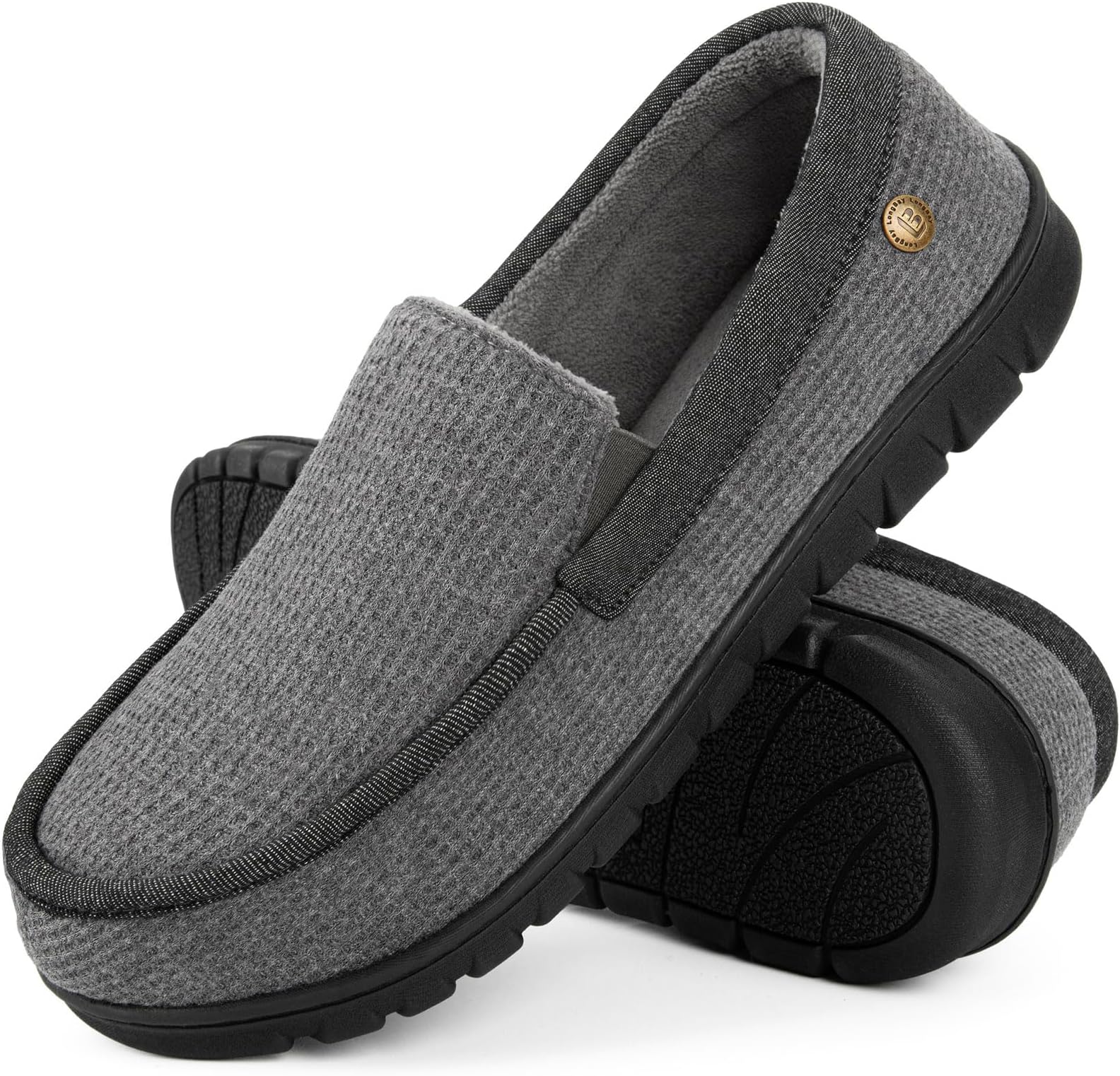 mens house shoes moccasins