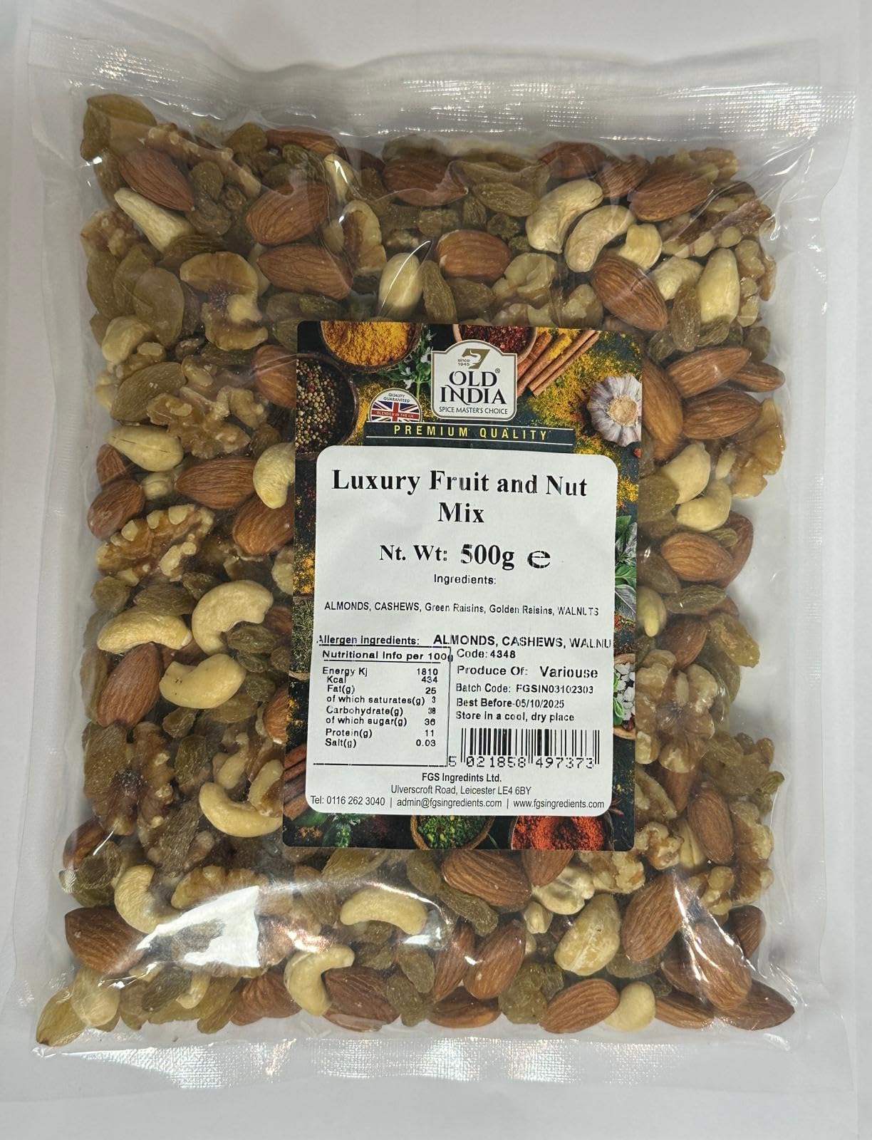 Luxury Fruit and Nut Mix 500g