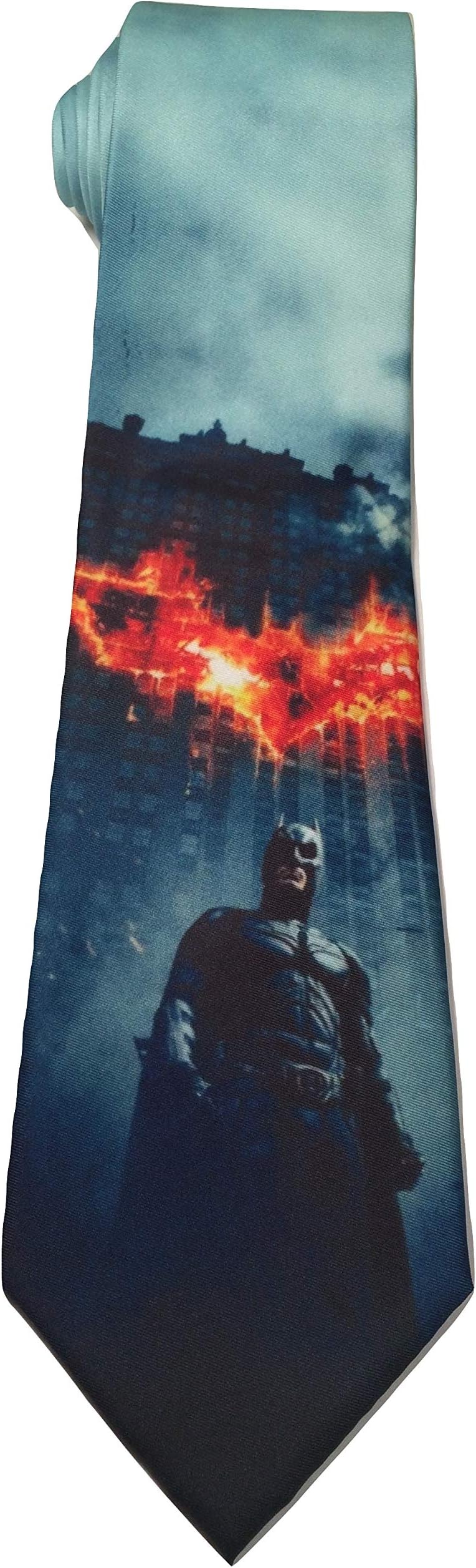 GenericSuperhero Burning New Novelty Necktie Tie