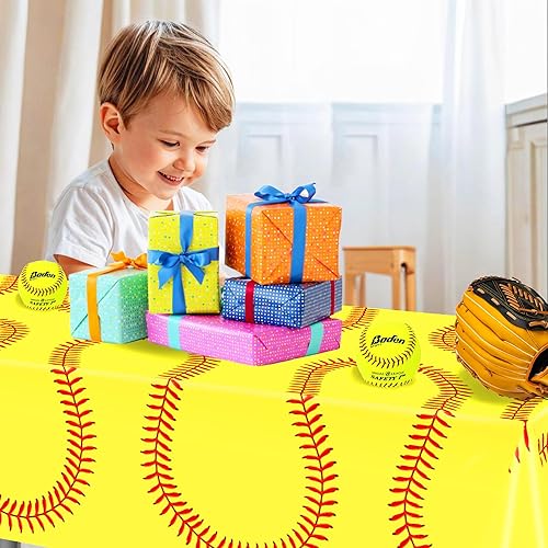 Miniatura 499 de CC HOME 1 pieza de mantel de plástico para fiesta de los 90 de 54 x 87 pulgadas de largo, mantel vintage retro de los 90 de hip hop, tema de 1990