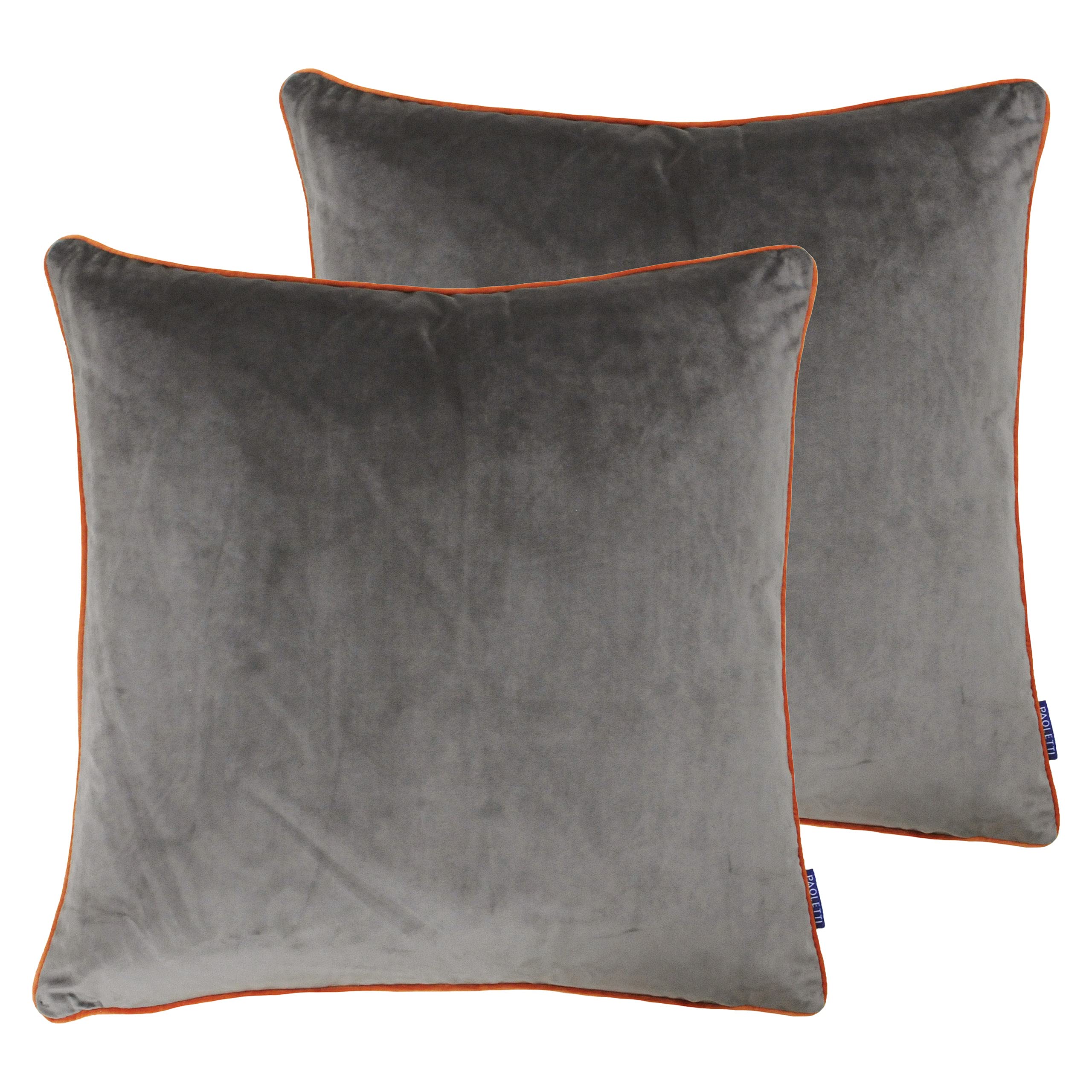 Paoletti Meridian Polyester Filled Cushions Twin Pack
