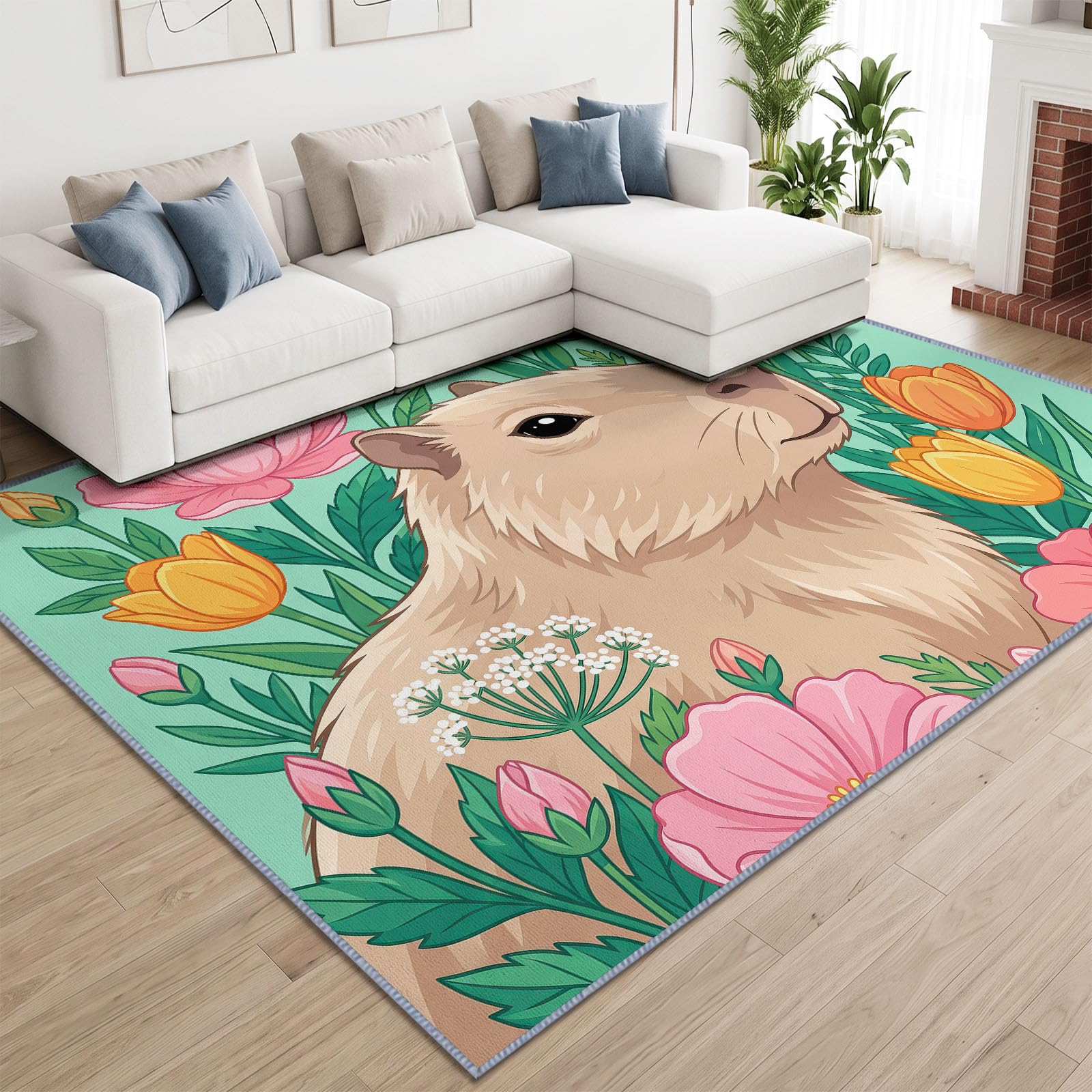 Tapis Frais Animaux Animaux de Compagnie Mignons Lavable en Machine
