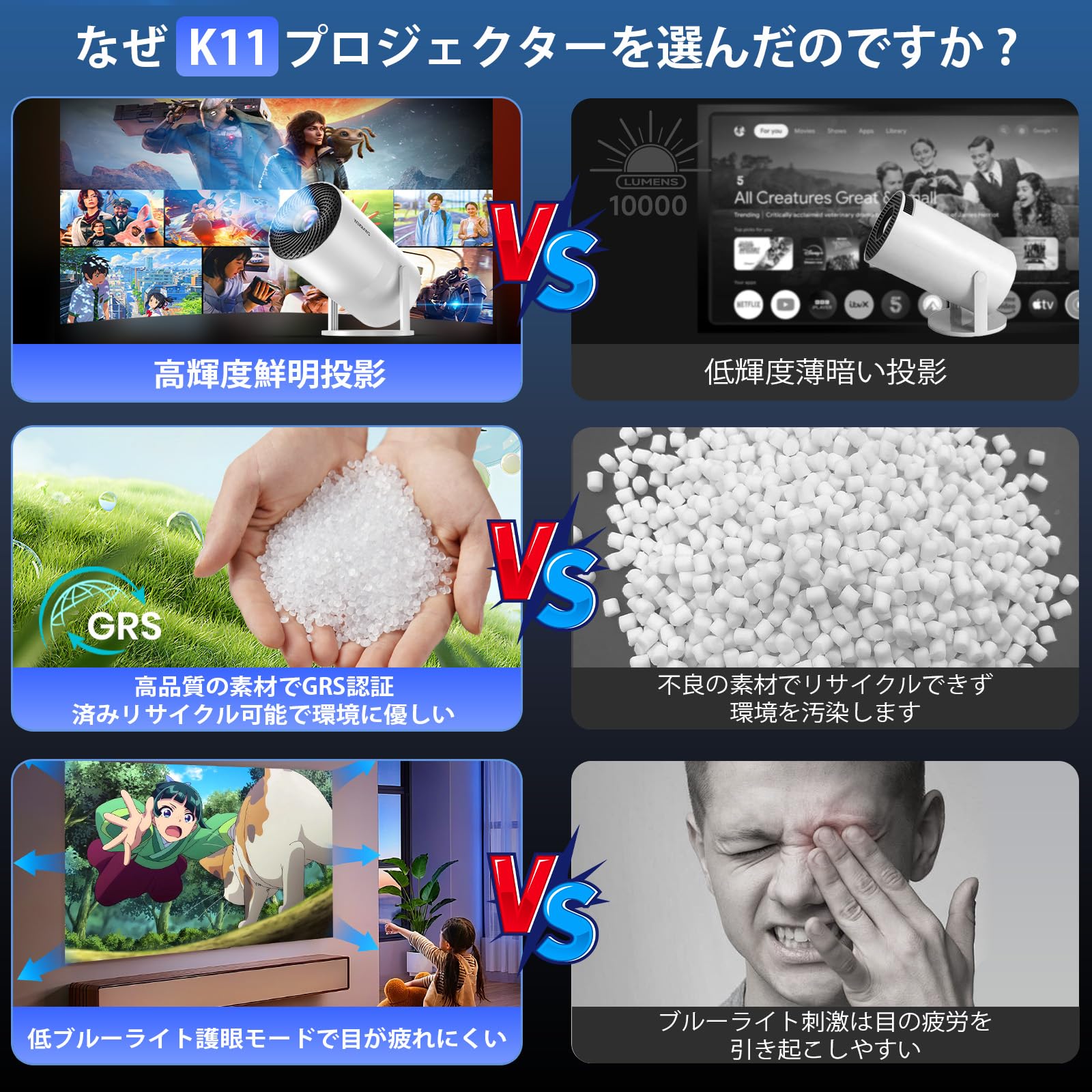 Amazon.co.jp: 【最新Android TV搭載＆270°回転】OWNKNEW