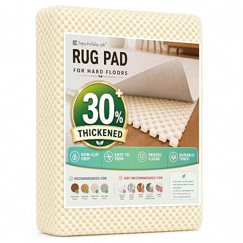 8x10 Non Slip Rug Pad for Bedroom Living Room