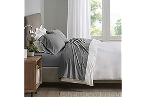 Sleep Philosophy Smart Cool Moisture-Wicking Sheets Queen Size