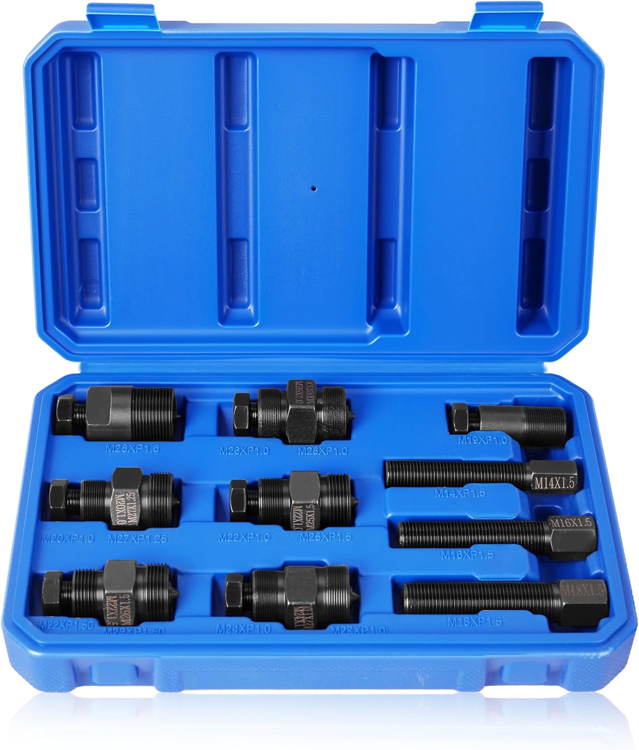 DAYUAN Motorcycle Flywheel Puller with 10Pcs Different Sizes of Pullers Compatible with Small Engines on Motorcycles Scooters ATVs and Dirt Bikes