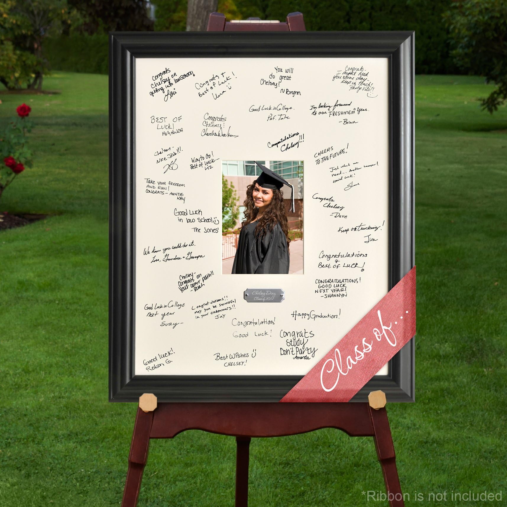 Personalized Anniversary Signature Frame