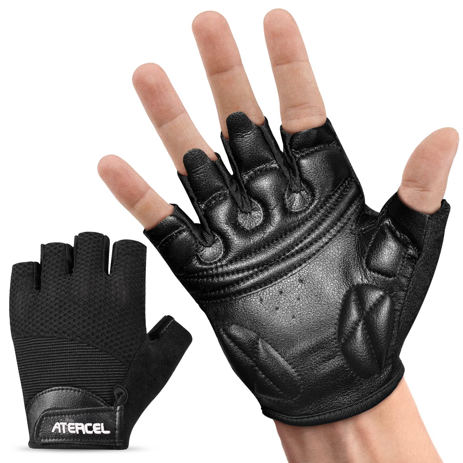 Gants Fitness LeerKing Anti-dérapants - Unisexe, Respirants, Musculation