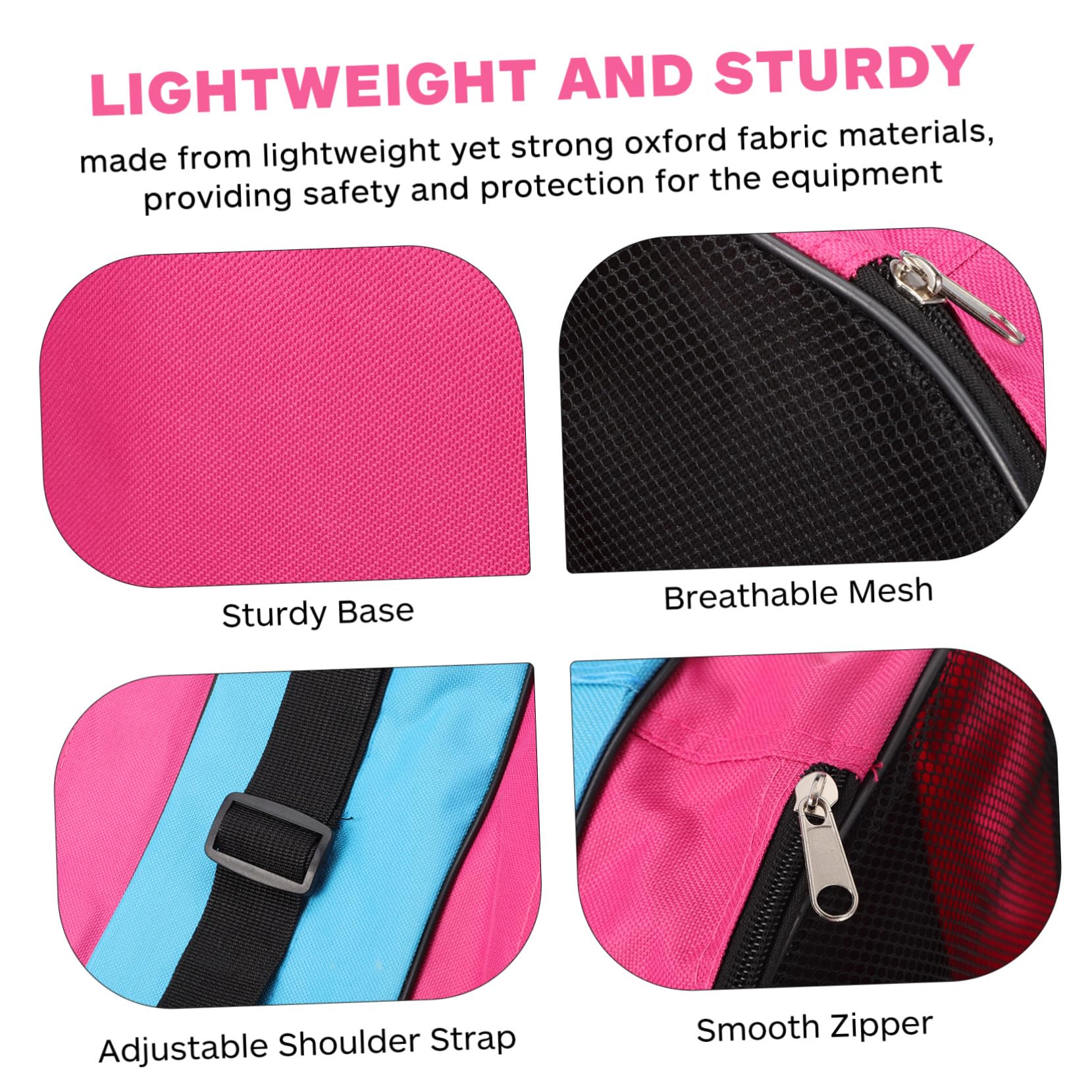 Abaodam Rollschuhtasche Für Junge Mädchen Dreieckige Schlittschuhtasche Zum Tragen Von Rollschuhen Und Schutzausrüstung Für Sicheren Transport