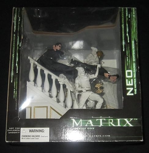 McFarlane Figuras de acción Matrix Series 1 Deluxe BoxedSet Neo Chateau Scene