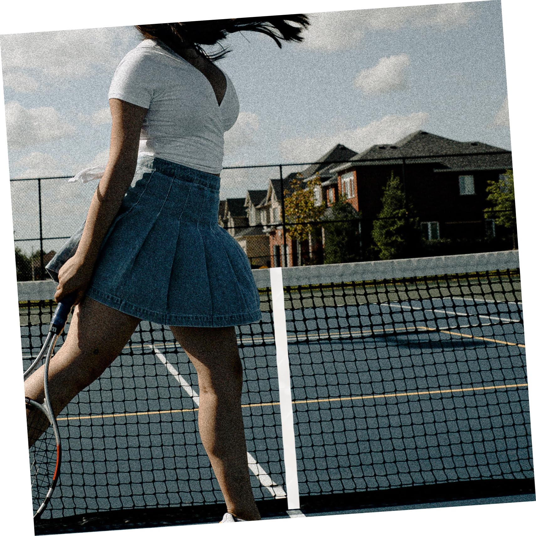 ifundom 10 Pezzi Centrale Della Rete Da Tennis Corda Maniglia Conveniente Rete Da Tennis Portatile Netto Centro Regolabile Cinghie Giallo Bianca Nylon