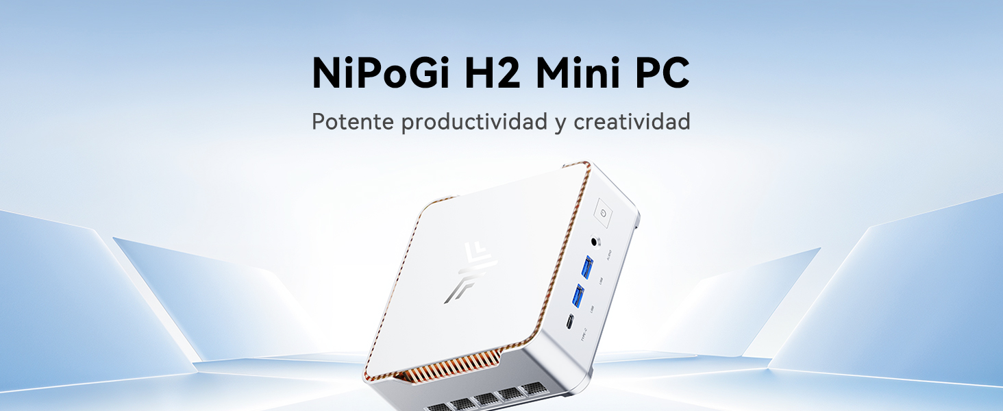 NiPoGi Hyper H2 Mini PC,Ιntel Core i7-14650HX(Venceri7-1280P/i9