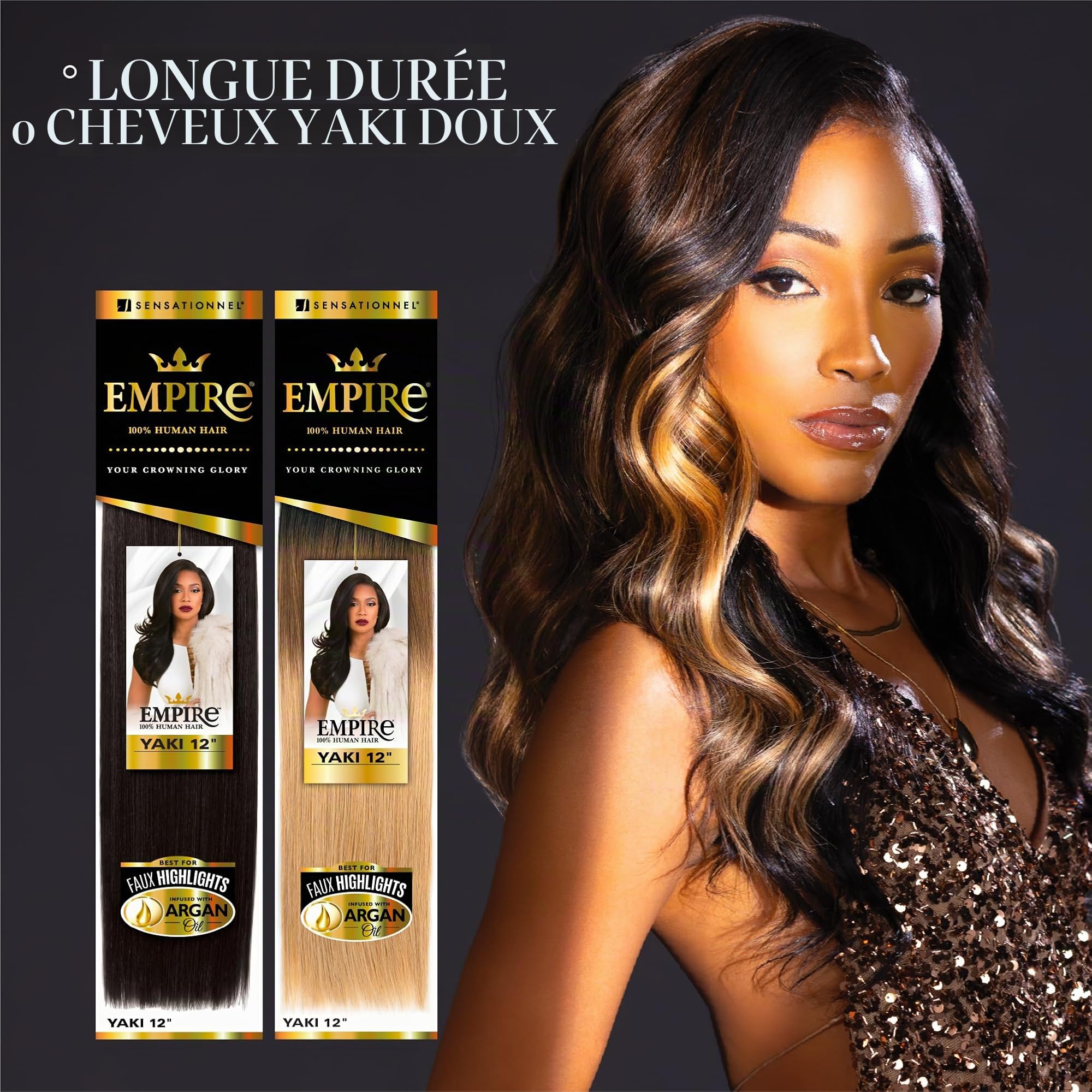 Sensationnel Empire Tissage de cheveux humains – Yaki