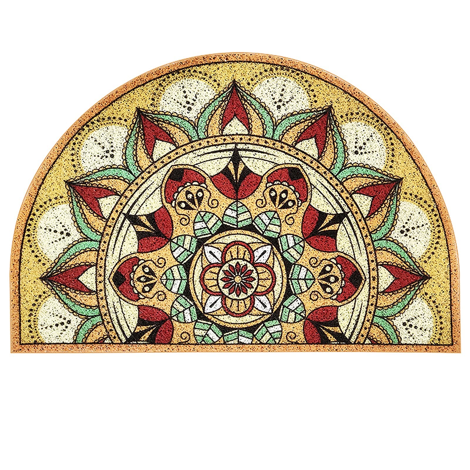 Paillasson semi-circulaire décor de porte pour sublimer l'accueil de votre maison
