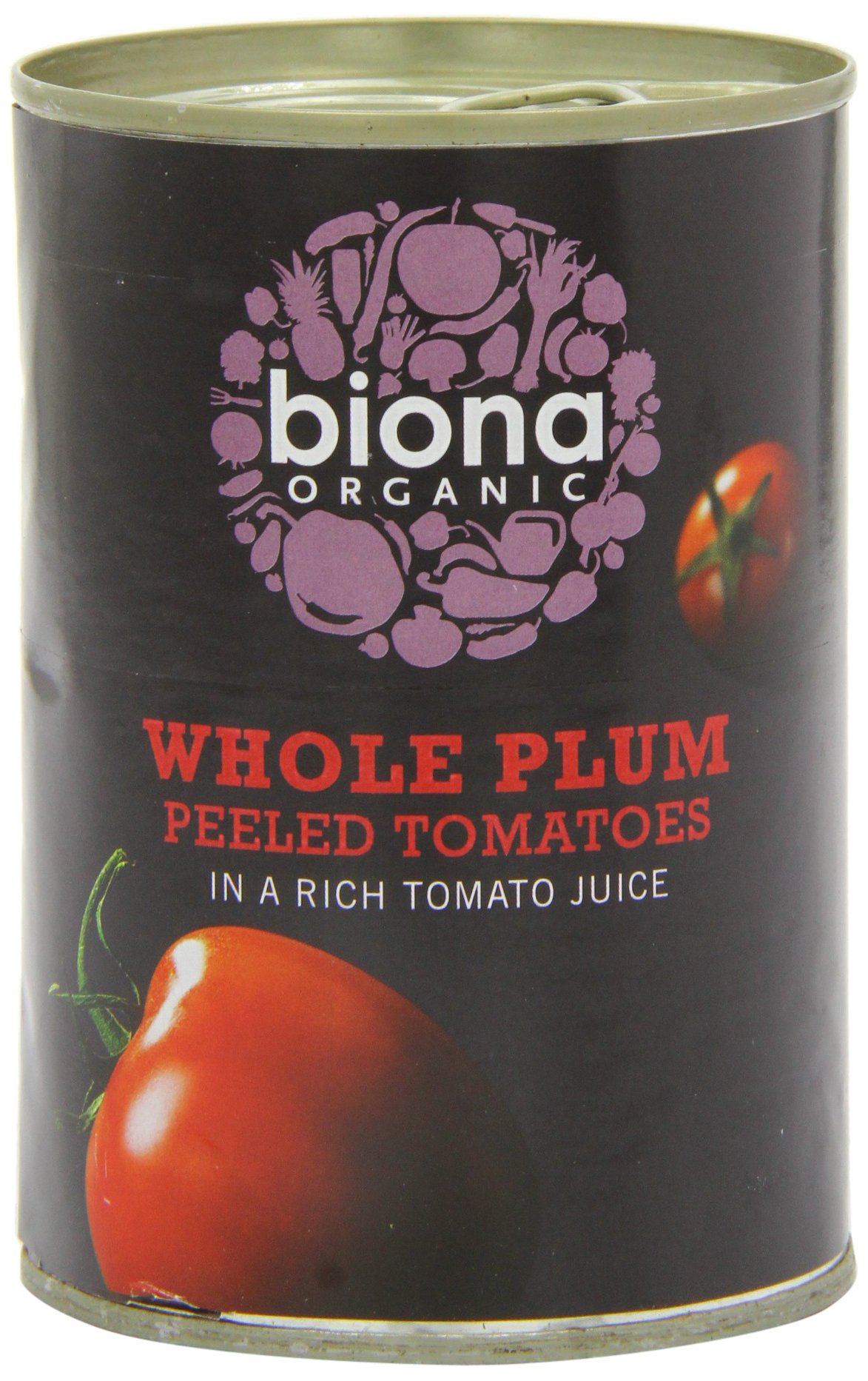 Tomaten aus biologischem Anbau, 400 g, 6 Stück