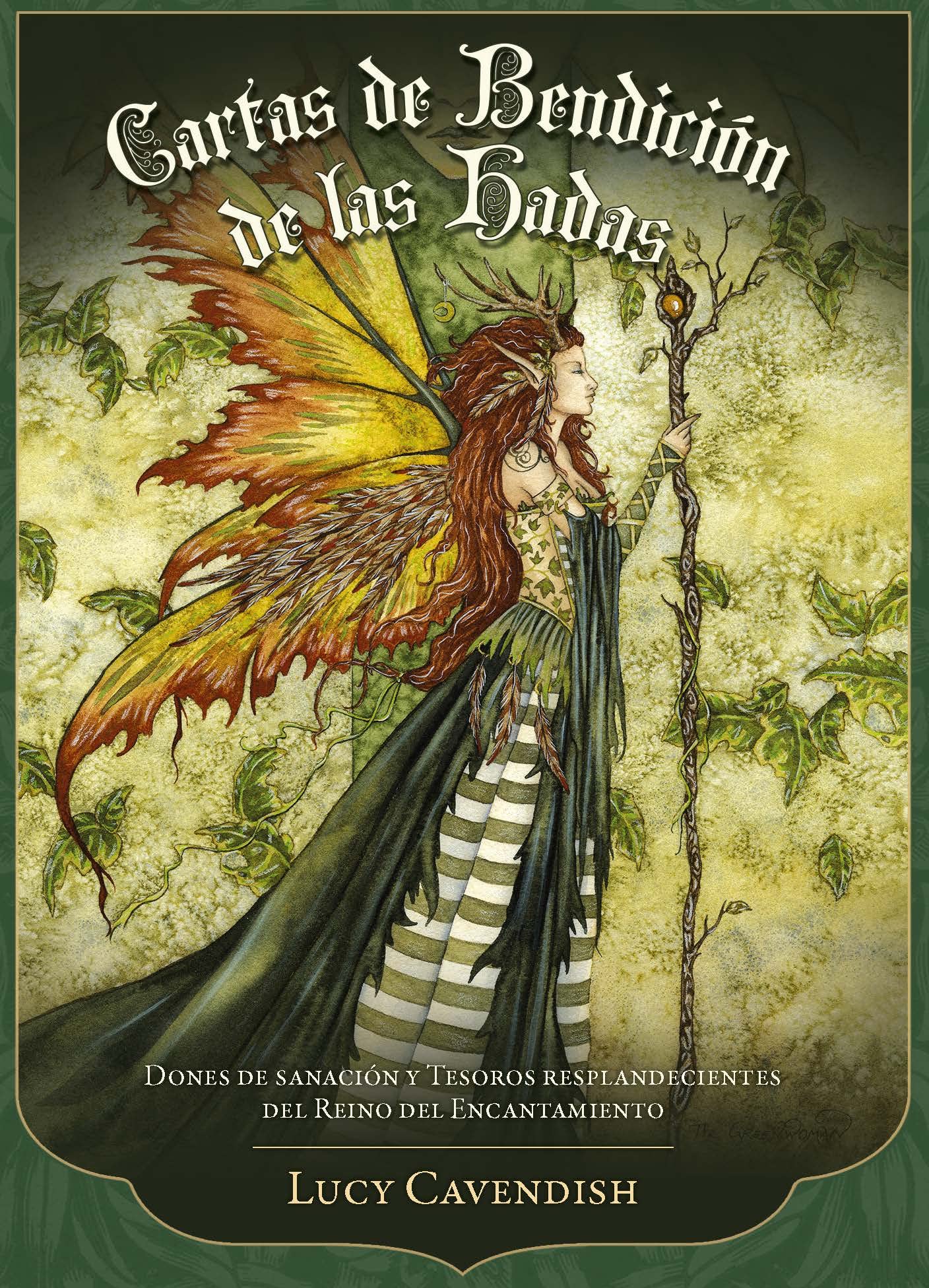 Cartas de bendición hadas : oracle de 44 cartes divinatoires féeriques avec guide d'utilisation