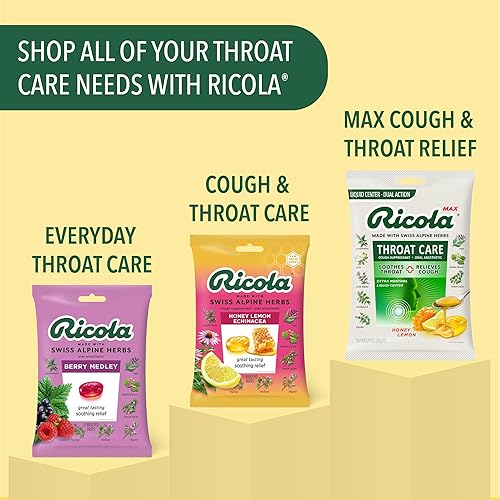 Miniatura 6 de Ricola Caja de refresco de voz de tamaño de viaje sin azúcar, 18 gotas por caja