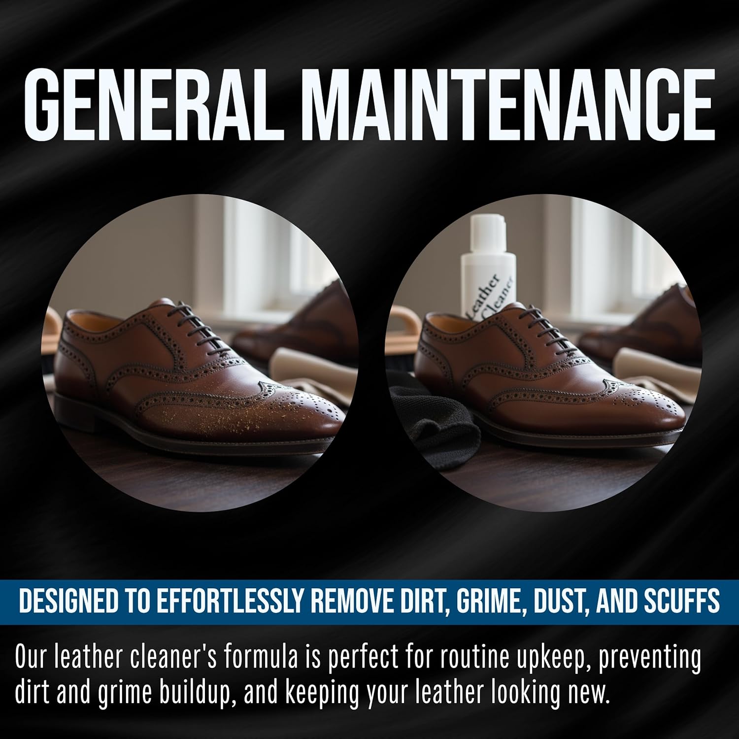 Apple Brand Leather Cleaner 4 oz - Great for Shoes, Boots, Handbags, Car Upholstery, Furniture - Removes Surface Dirt, Grime, Salt and More From Finished Leathers - Image 4