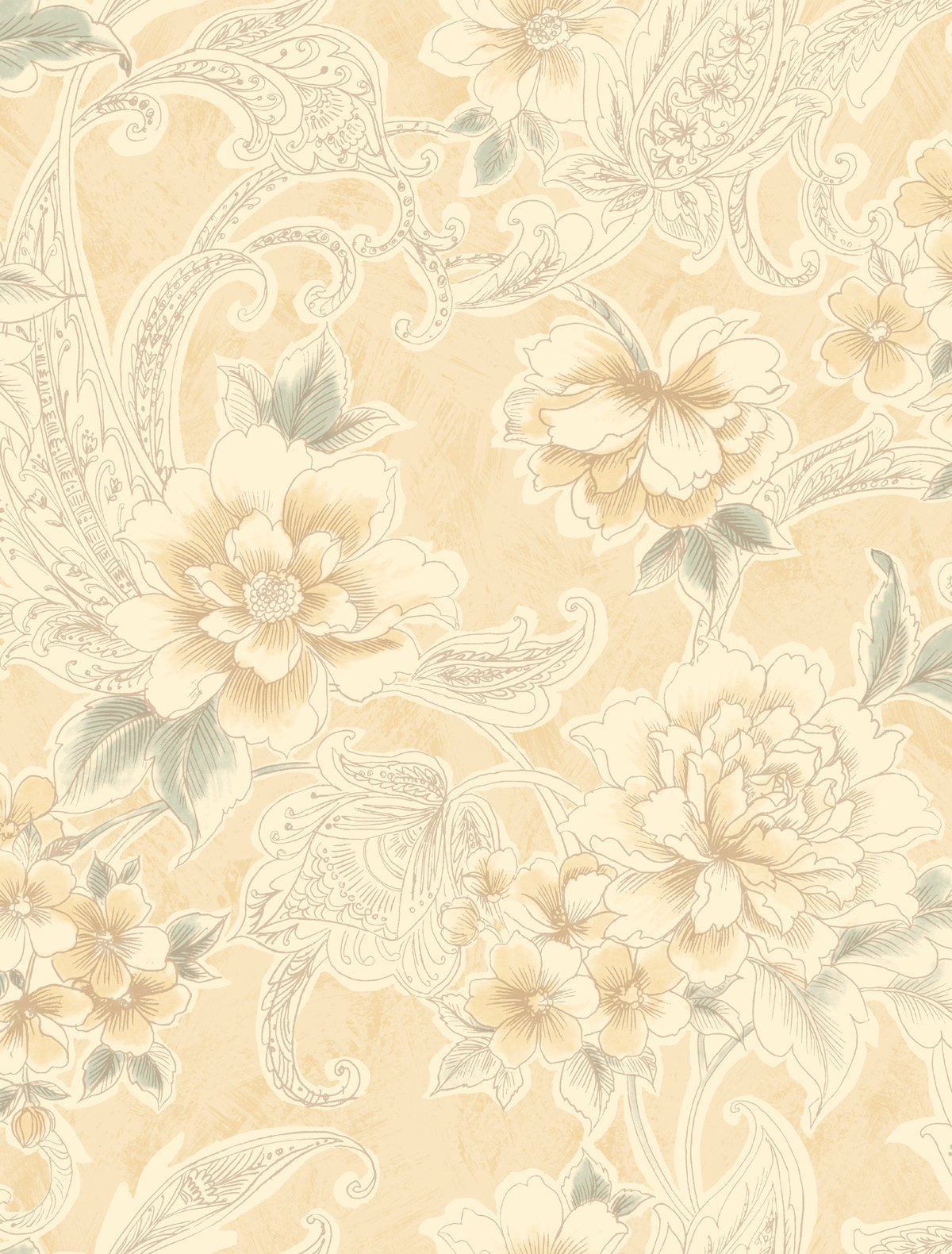Buy Gold Wallpaper Floral Da Wallpaper Gold Floral Wallpaper Rose