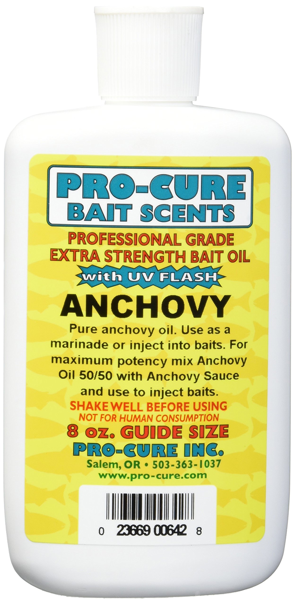 Pro-Cure Anchovy Bait Oil, 8 Ounce