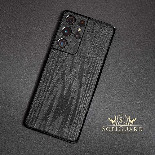 Vista 112 de SopiGuard Skin for 2021 Magic Keyboard Case 12.9 - Adhesivo de vinilo de precisión de borde a borde superior, teclado y panel trasero (gris carbono)