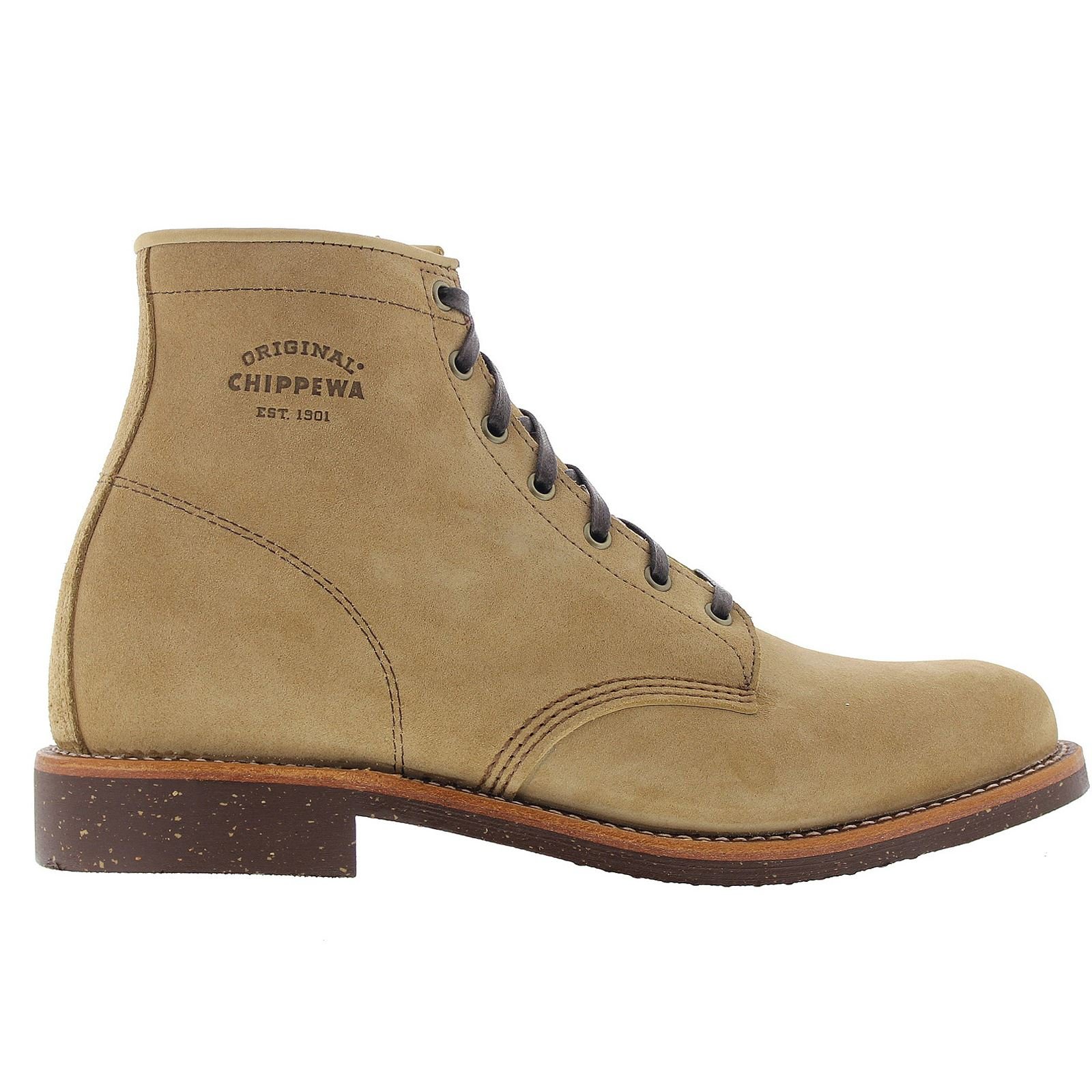 Chippewa Mens 1901g27 Khaki Suede Boots 11 Us | Desertcart 