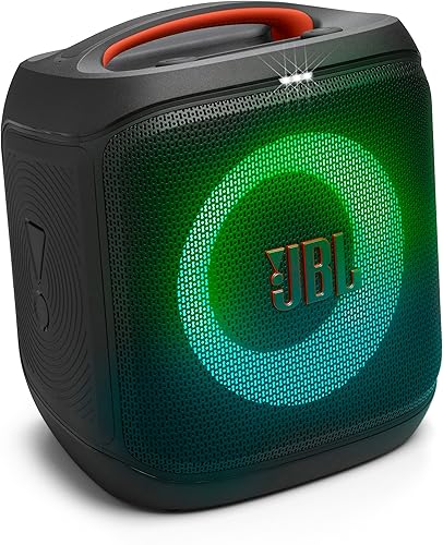 JBL PartyBox Encore Essential 2 - Altavoz portátil de fiesta alimentado por batería con refuerzo de sonido AI, hasta 15 horas de tiempo de