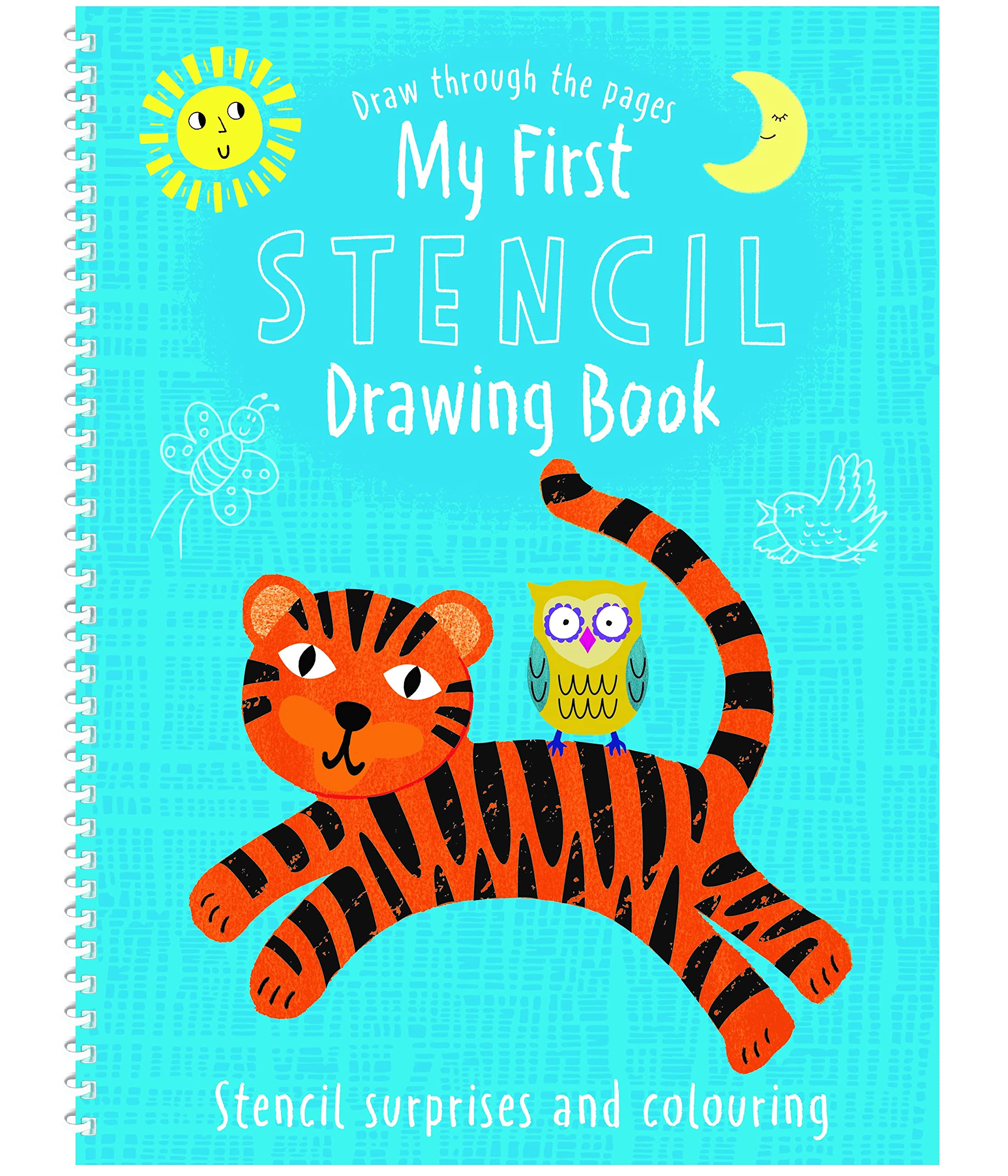 iSeek Ltd My First Stencil Drawing Book Paperback – Big Book, 1 May 2023
