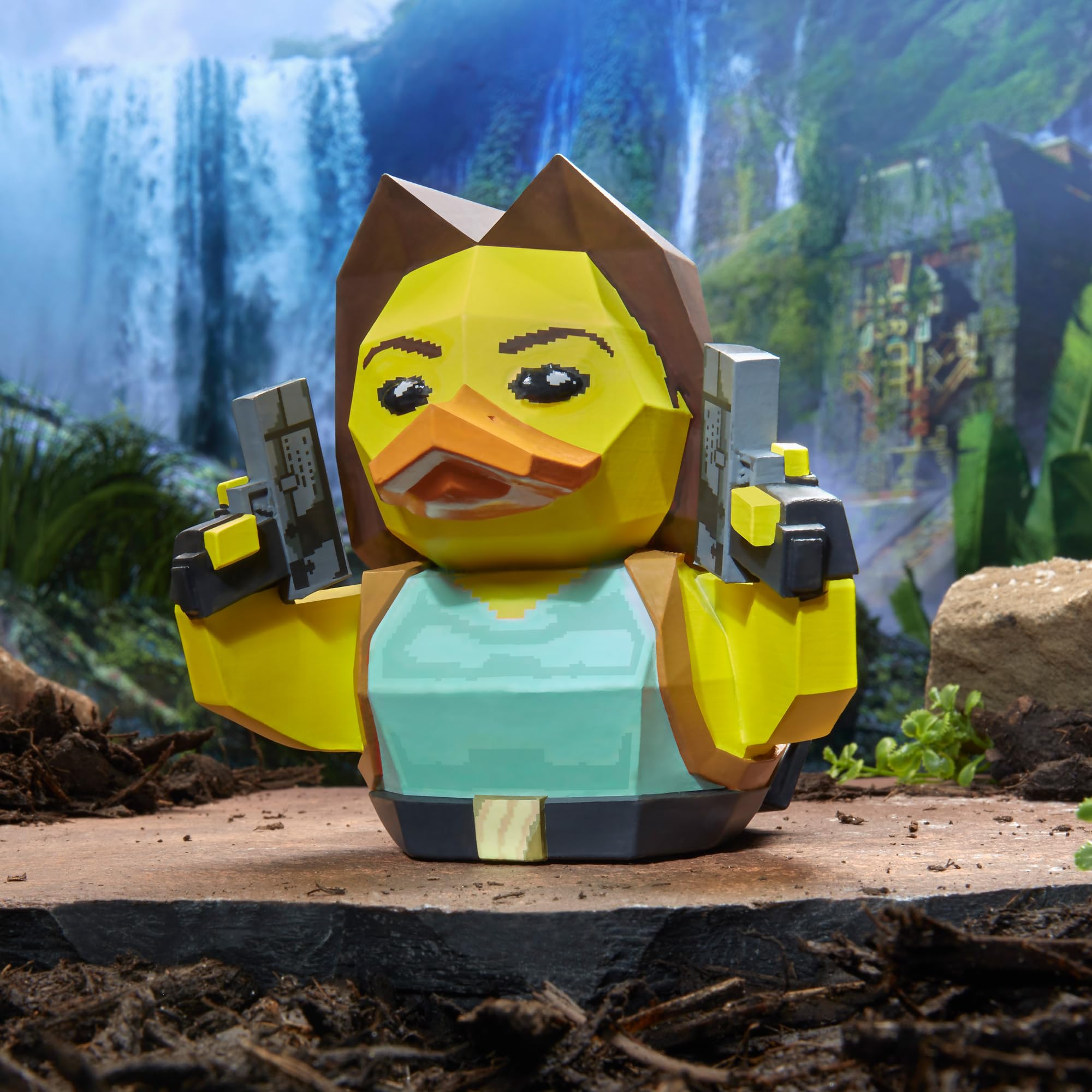TUBBZ Limited Edition Classic Lara Croft Collectable Vinyl Rubber Duck Figure - Official Tomb Raider Merchandise - Action TV, Movies & Video Games - Image 2