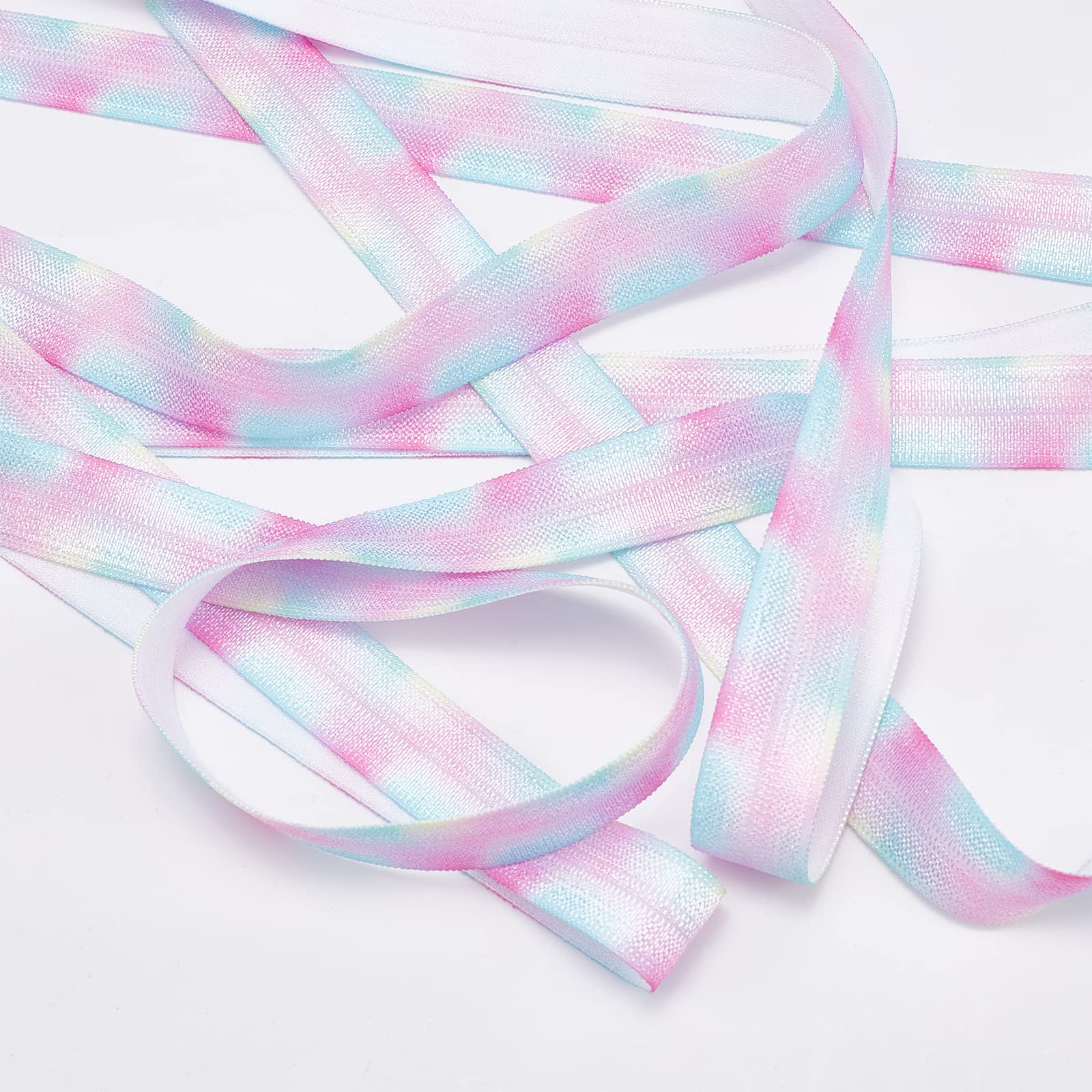 Fascia In Tessuto Spandex Pastello Elastico Ripiegabile FOE