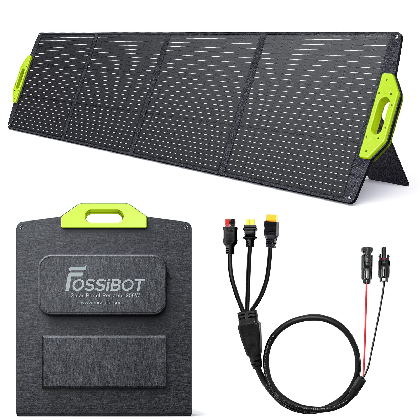 Pannello Solare Pieghevole 20W Hapivida | USB Per Campeggio E Outdoor | Nero - Foto 2