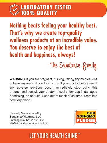 Vista 14 de Sundance Vitamina líquida D3 5000 UI 2 onzas líquidas Gotas líquidas de vitamina esencial Suplemento vegetariano, sin OMG y sin gluten