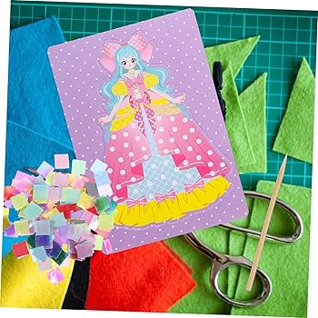 Amazon.co.jp: TOYANDONA 1 セット 女の子の布アートおもちゃ