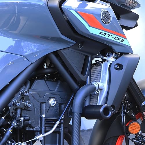 DMP Fabricado en Estados Unidos Yam MT-03 MT 03 MT03 2016 2017 2018 2019 2020 2021 2022 2023 2024 2025 sin corte deslizadores de marco negro -