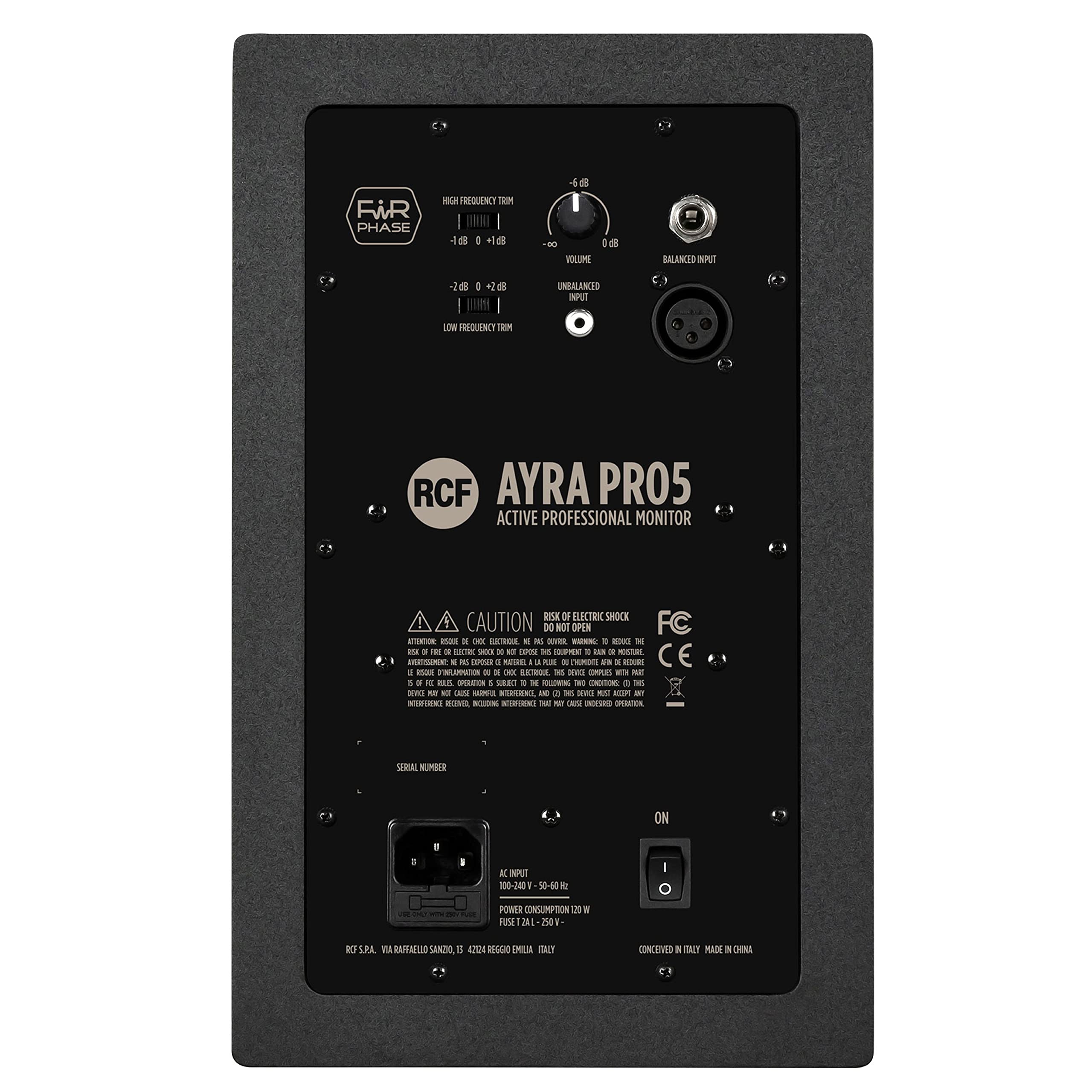 RCF AYRA PRO 5 - Monitor da studio attivi