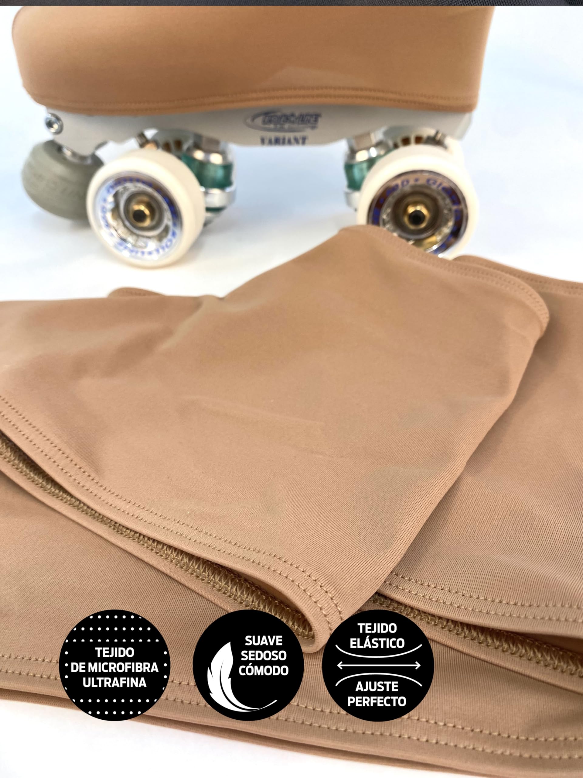 CRLSPORT Cubre patín para niña y Mujer, Funda Patín Skate, 180 Densidad, Talla Universal