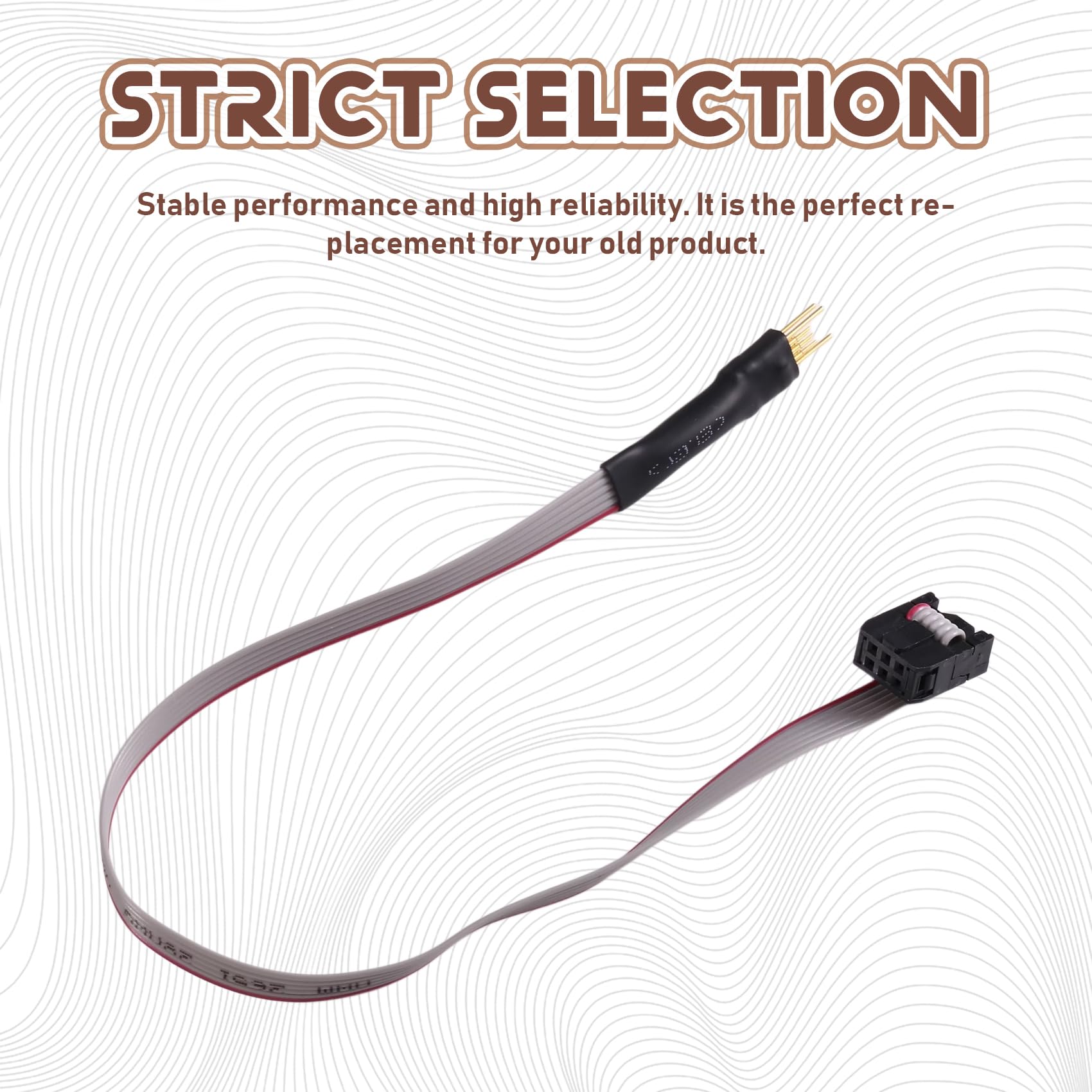 1 pieza/lote TC2030-IDC-NL-10 TC2030 IDC NL 10 6 pines para cable de resorte Plug-Of-Nails™