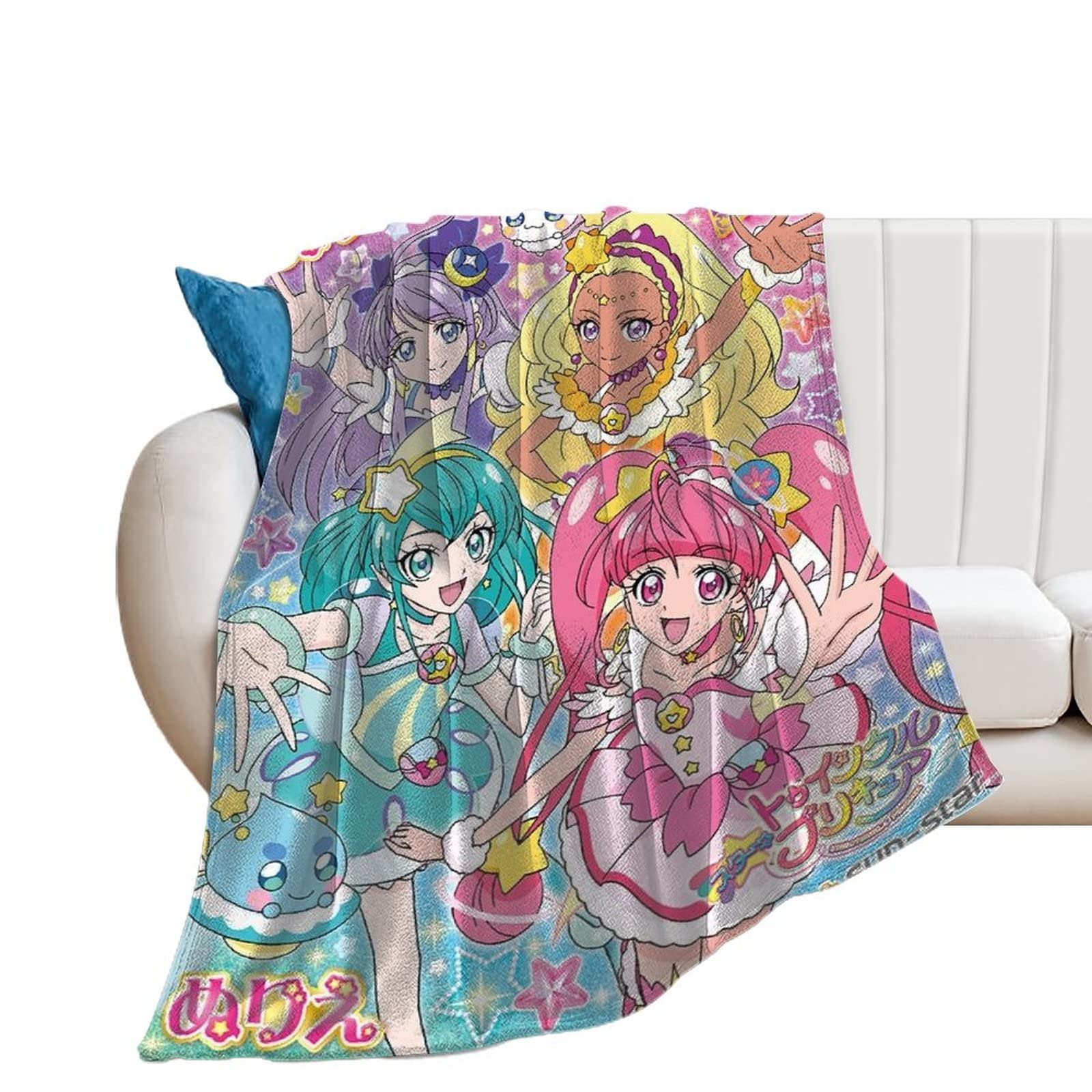 ふたりはプリキュア 毛布 Amazon｜ふたりはプリキュアおしゃれで洗える超柔らかい布団毛布