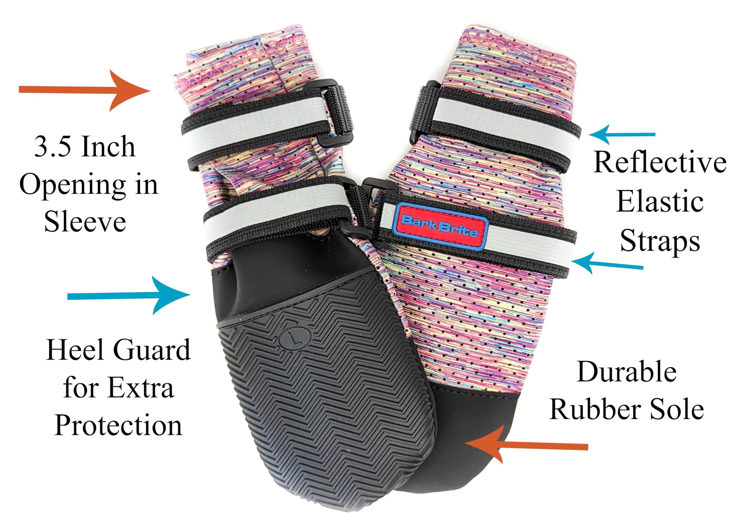 brite flats with elastic straps