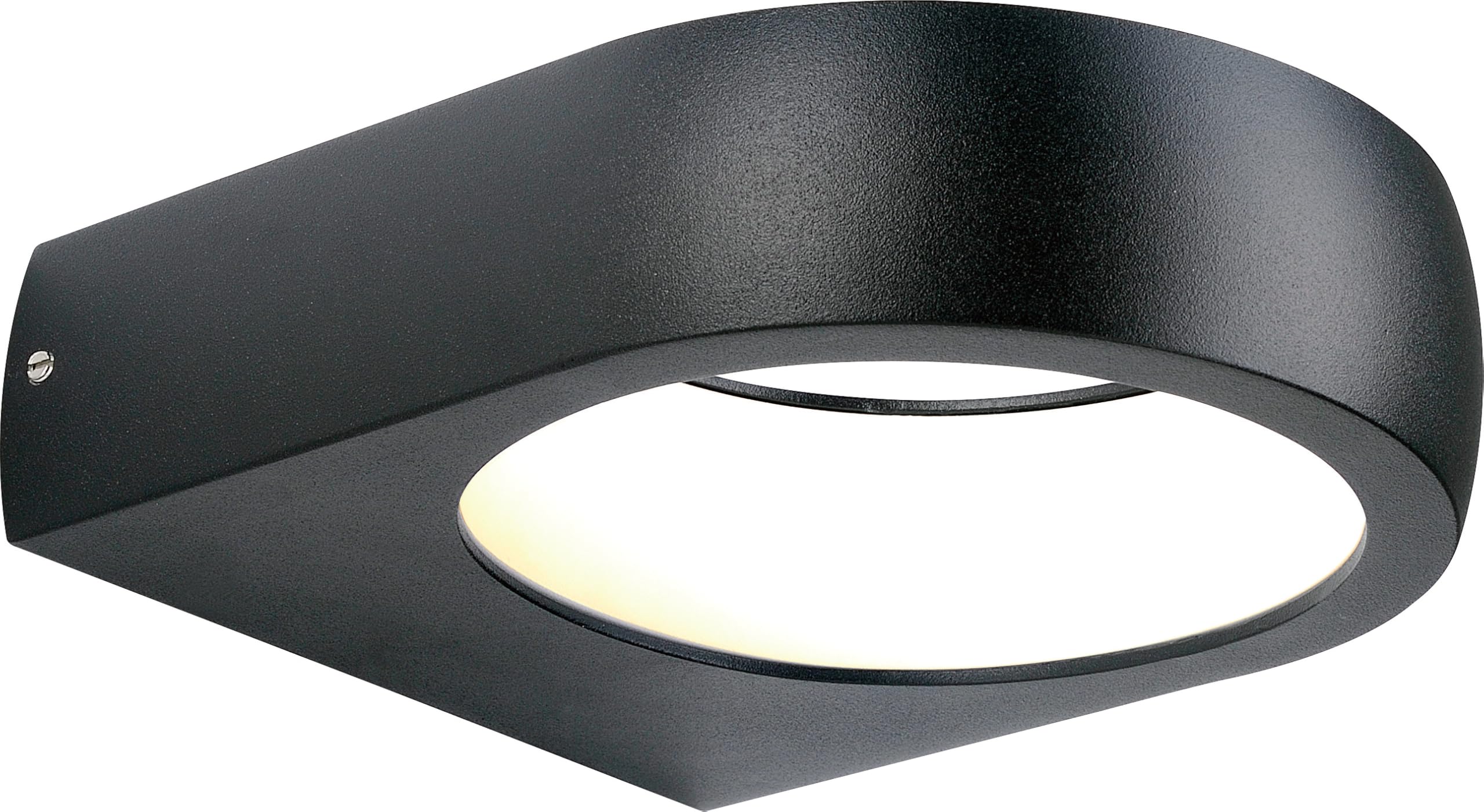 Voltman Schwarz - Kabelgebundene Außenwandleuchte Ip54 (470Lm 3000K A++)