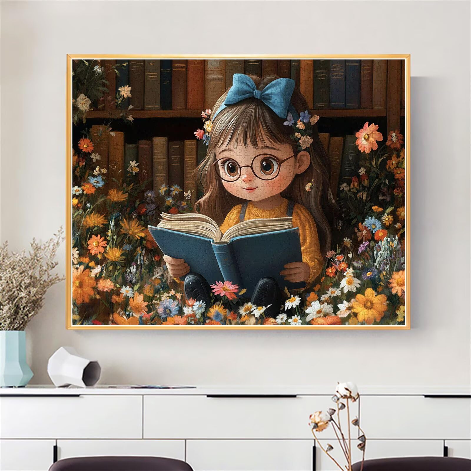 Puzzle Erwachsene 3000 Teile Mädchen Buch Educa Jigsaw für Kinder ab 8 Jahren Mädchen Jungen, Erwachsene Impossible Klassische Puzzles Schwer, Anspruchsvoll Spielspaß, Als Geschenke 81x122cm t-780