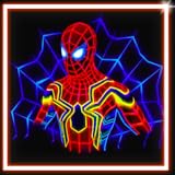 thor lightning ragnarok Features of Draw Neon Glow : Draw Neon Glow Super Hero Coloring Book