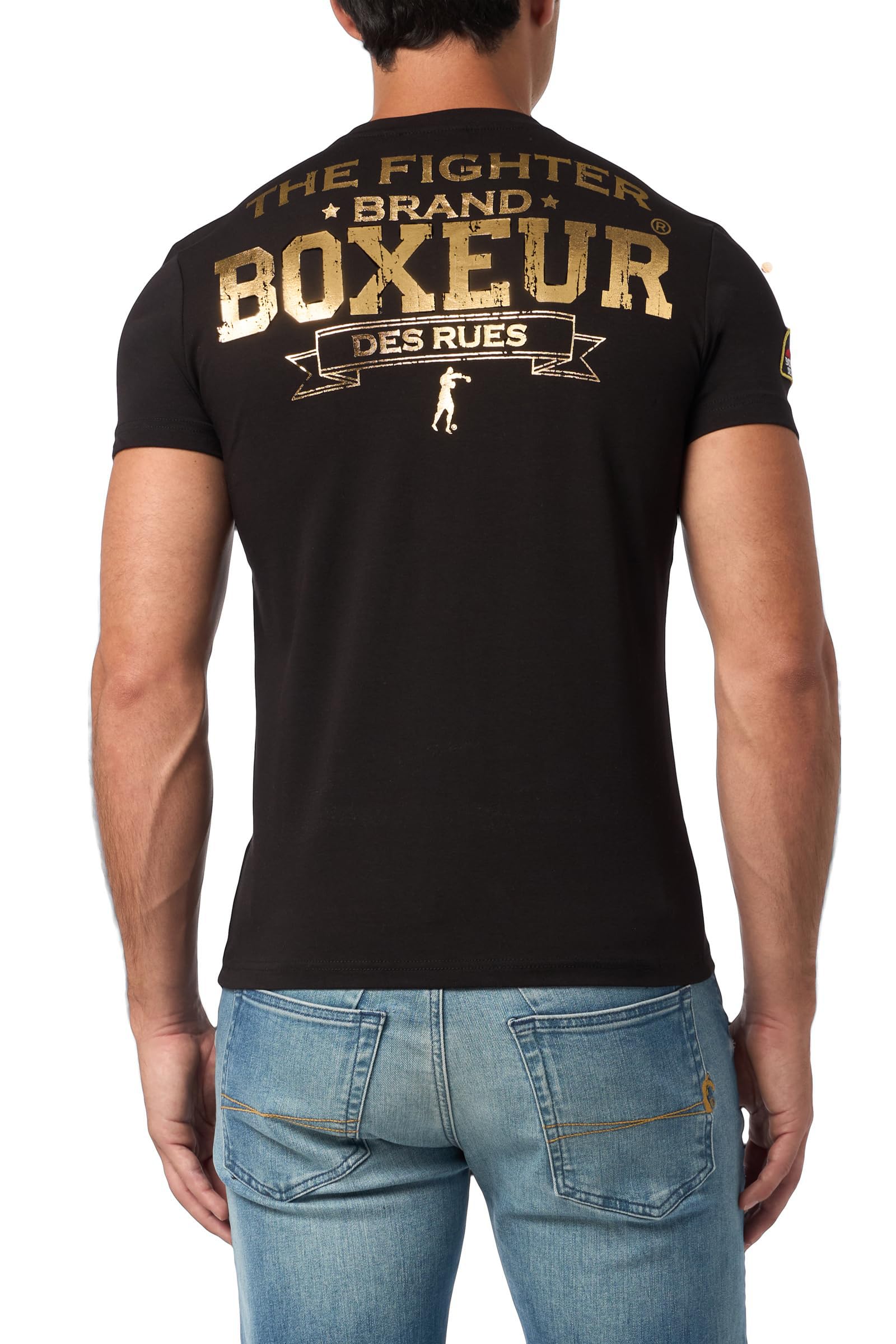 BOXEUR DES RUES Camiseta Iconica Negra